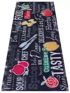 Dywany - Hanse Home Chodnik "Delicious Kitchen Board" w kolorze czarnym - miniaturka - grafika 1