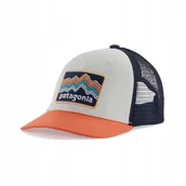 Czapki i chusty sportowe męskie - Dziecięca czapka z daszkiem Patagonia K's Trucker Hat Ridge Rise Stripe - miniaturka - grafika 1