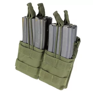 Condor - Double Stacker M4 Mag Pouch - Zielony OD - MA43-001 - Odzież taktyczna i umundurowanie - miniaturka - grafika 1