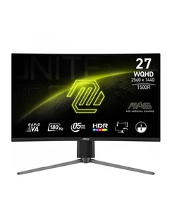 MSI 27'' MAG 27CQ6PF Rapid VA WQHD - Monitory - miniaturka - grafika 1