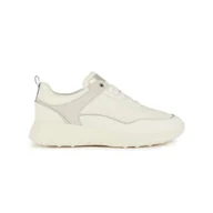 Półbuty damskie - Damskie Sneakersy GEOX D ALLENIEE B D35LPB-05422-C1R1Z – Biały - miniaturka - grafika 1