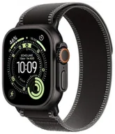 Smartwatch - Apple Watch Ultra 3 GPS + Cellular 49mm Tytan czarny pasek Trail S/M Czarny - miniaturka - grafika 1