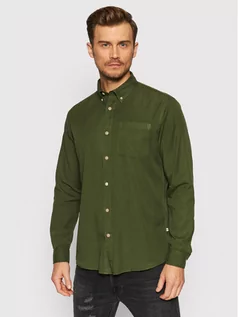 Koszule męskie - Selected Homme Koszula Rick 16077348 Zielony Regular Fit - grafika 1