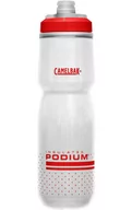 Shakery i bidony sportowe - CAMELBAK BIDON PODIUM CHILL 710ML-FIERY RED-WHITE - miniaturka - grafika 1