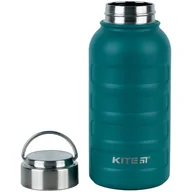 Bidony dla dzieci - BUTELKA TERMICZNA NA NAPOJE ZE STALI AISI 304 ZIELONA 750 ml KITE - miniaturka - grafika 1