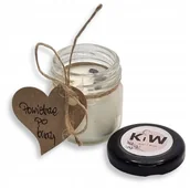 Świece - Mała świeca sojowa Podziękowani Powietrze po burzy - miniaturka - grafika 1