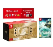 Konsole Nintendo - Nintendo Switch Lite Hyrule Edition + NS Online 365dni + Expansion Pack + The Legend of Zelda Tears of the Kingdom - miniaturka - grafika 1