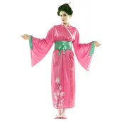 Stroje karnawałowe - Strój różowa gejsza-XL - miniaturka - grafika 1