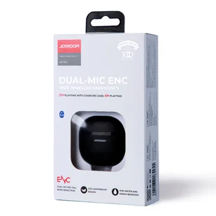 Joyroom TWS ENC wodoodporne IPX4 Bluetooth 5.3 czarny (JR-TL11) - Słuchawki - miniaturka - grafika 5