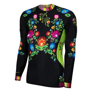 Koszulka sportowa damska Rashguard do MMA EXTREME HOBBY FOLK - Kimona, stroje i obuwie - miniaturka - grafika 1