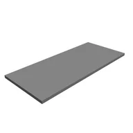 Półki do salonu - Półka laminowana prostokąt LSS 80/35 szary VELANO - miniaturka - grafika 1