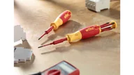 Akcesoria do elektronarzędzi - Wiha Wkrętak z magazynkiem bitów LiftUp electric płaski, Phillips z 6 bitami slimBit 283109020 38610 38610 - miniaturka - grafika 1