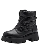 Botki damskie - Tamaris Damskie botki 1-1-26441-41, czarny, 39 EU - miniaturka - grafika 1