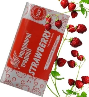 Mydło Tradycyjne w kostce POZIOMKA 180g Soap Traditions - Mydła - miniaturka - grafika 1