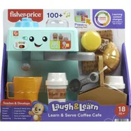 Zabawy w naśladowanie dorosłych - Zabawka ekspres do kawy FISHER PRICE Ucz się i śmiej HYT01 - miniaturka - grafika 1