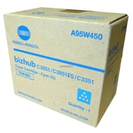 Bębny do drukarek - Konica Minolta Toner Minolta Bizhub C3351 TNP 49 CYAN A95W450 - miniaturka - grafika 1