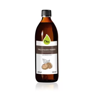 Olej z orzechów włoskich 500 ml Olini - Zdrowa żywność - miniaturka - grafika 1