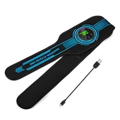 Masażery - RENEW FORCE Masażer ELektrostymulator MIęśni Szyi Karku Brzucha EMS Pas Wyszczuplający W7 - miniaturka - grafika 1