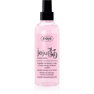 Ziaja Jeju mgiełka do twarzy i ciała z nutą mango kokosa i papai 200ml - Wody i perfumy damskie - miniaturka - grafika 1