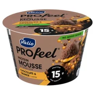 Desery mleczne - Valio Profeel Wysokobiałkowy mus warstwowy o smaku czekoladowym 150 g - miniaturka - grafika 1