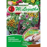 Nasiona i cebule - Mieszanka średniowysokich roślin jednorocznych na krążku W.Legutko - miniaturka - grafika 1