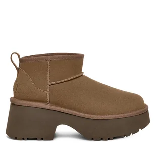 Śniegowce Ugg W Classic Ultra Mini Heights 1158311 Zielony - Śniegowce damskie - miniaturka - grafika 1