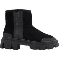 Botki damskie - Esprit Botki zimowe - Damskie - Kolor: Black - Rozmiar: 36 - miniaturka - grafika 1