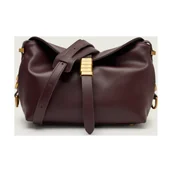 Torebki damskie - Pinko Skórzana torebka na ramię SADDLE MINI - miniaturka - grafika 1