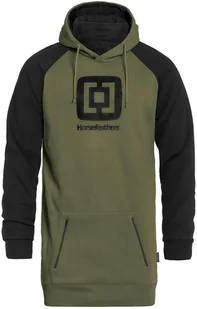 bluza męska HORSEFEATHERS SHERMAN LONG SWEATSHIRT Loden Green - Bluzy męskie - miniaturka - grafika 1