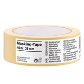 Folie i taśmy malarskie - Taśma malarska maskująca Standard papierowa 40 m x 38 mm żółta tesa® - miniaturka - grafika 1