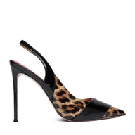 Czółenka - Szpilki Eva Minge EO-MONA-1643-2 Brązowy - miniaturka - grafika 1