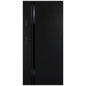 Drzwi zewnętrzne - Drzwi zewnętrzne stalowe wejściowe Tanos 68 Czarne 90 prawe OK Doors Tredline - miniaturka - grafika 1