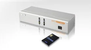 Aten Przełącznik HDTV 2 port -VSplitter-VS-231 - Akcesoria do monitorów - miniaturka - grafika 4