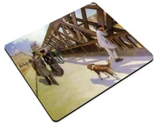 Podkładki pod mysz - Podkładka Most Europy Gustave Caillebotte 36x29cm - miniaturka - grafika 1