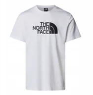 Koszulki męskie - The North Face M SS Easy Tee NF0A8A6CFN41 białe L - miniaturka - grafika 1