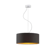 Lampy sufitowe - Lampa wisząca do biura HAJFA GOLD fi - 40 cm - miniaturka - grafika 1