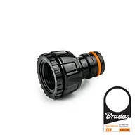 Inne akcesoria do nawadniania - Przyłącze na kran 1"-3/4" POWER JET BLACK LINE - miniaturka - grafika 1