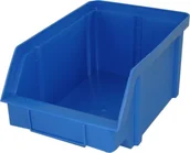 Pojemniki przemysłowe - Artech Pojemnik warsztatowy z polipropylenu standardowego, wym. 440 x 285 x 210 mm niebieski - miniaturka - grafika 1
