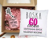 Gadżety dla niej i dla niego - Prezent na 60 urodziny - Zestaw Kubek na 60 urodziny oraz poduszka na 60 urodziny - miniaturka - grafika 1