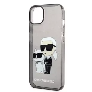 Etui Karl Lagerfeld KLHCP14MHNKCTGK do iPhone 14 Plus 6,7" hardcase Gliter Karl&Choupette - Etui i futerały do telefonów - miniaturka - grafika 3