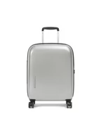 Walizki - Mandarina Duck Mała Twarda Walizka D-Drop P10KEV01466 Srebrny - miniaturka - grafika 1
