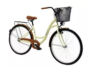 Rowery - Green Bike Alice ECO Rower miejski 28'' 1B kosz czarny - miniaturka - grafika 1