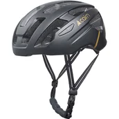 Kaski rowerowe - Cairn, Prism II Mat Black Gold, kask rowerowy, rozmiar S - miniaturka - grafika 1