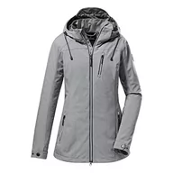 Kurtki damskie - G.I.G.A. DX Damska kurtka softshell / kurtka outdoorowa z odpinanym kapturem - GS 32 WMN SFTSHLL JCKT, granatowa, 42, 38345-000 - miniaturka - grafika 1