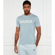 Koszulki męskie - HUGO T-shirt Dulivio Regular Fit - miniaturka - grafika 1