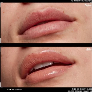 NYX PROFESSIONAL MAKEUP THIS IS MILKY GLOSS 18 Salted Caramel Shake 4ml - Błyszczyk do ust 18 Salted Caramel Shake - Błyszczyki do ust - miniaturka - grafika 10