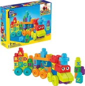 Klocki - Fisher Price Fisher Price Mega Bloks Zabawka budowlana ABC Kloc - miniaturka - grafika 1