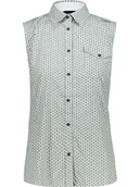 Koszulki sportowe damskie - CMP Bluzka funkcyjna w kolorze białym - miniaturka - grafika 1