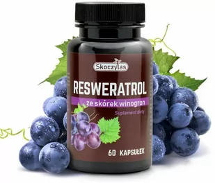SKOCZYLAS Skoczylas Resweratrol 60 kap przeciwutleniacz SK8041 - Suplementy naturalne - miniaturka - grafika 2