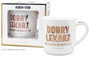 PAN DRAGON Kubek Star-Dobry Lekarz - Kubki - miniaturka - grafika 1
